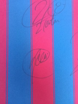 Camiseta FC Barcelona firmada por Messi