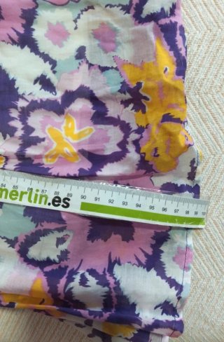 Vestido fiesta talla XL estampado floral