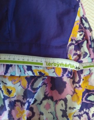 Vestido fiesta talla XL estampado floral