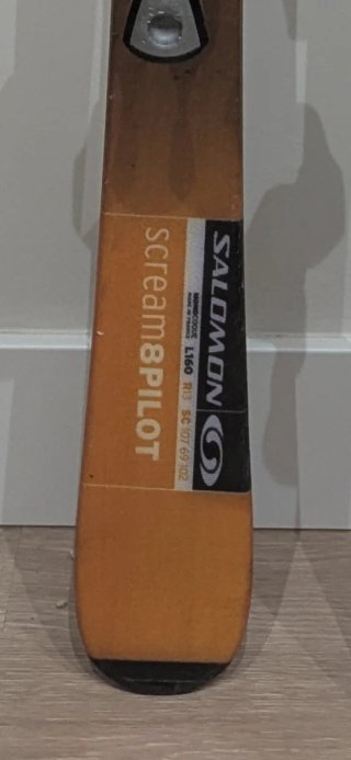 Esquís Salomon Scream 8 L160