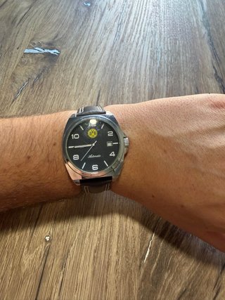 Reloj BVB Automático Negro y Plateado