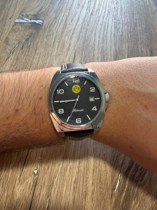 Reloj BVB Automático Negro y Plateado