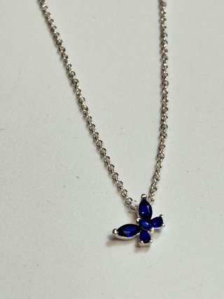 Conjunto estilo Pandora Corazón y Mariposa