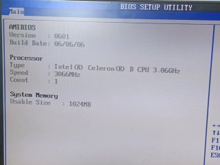 PC Tower NXT ASUS P5VDC-MX Intel Celeron 1GB RAM