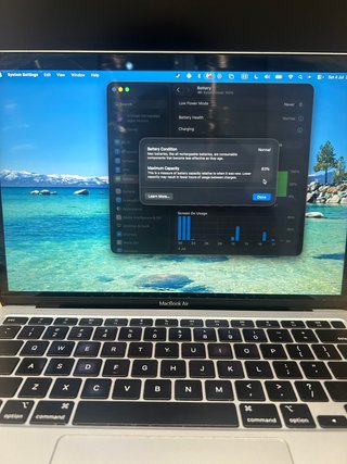 MacBook Air M1 2020 8GB RAM 256GB SSD Plata