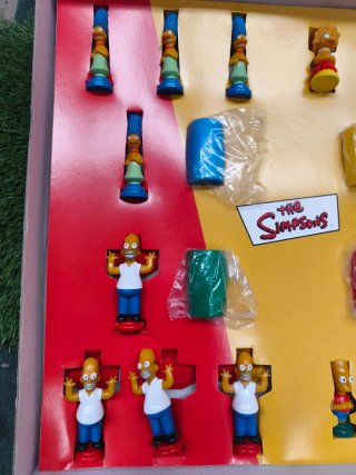 Parchís Los Simpson La Razón 2001 coleccionista