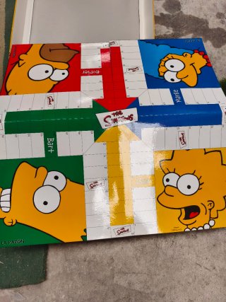 Parchís Los Simpson La Razón 2001 coleccionista