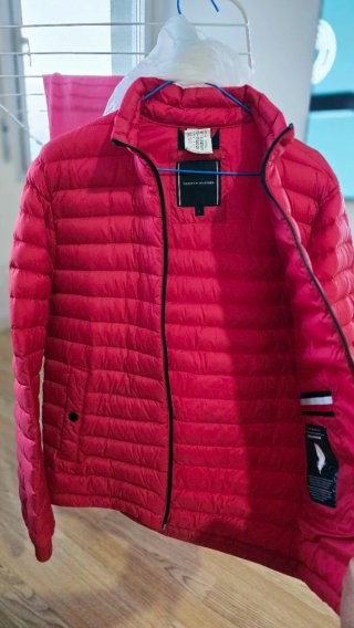 Giacchetta Tommy Hilfiger Rossa Uomo