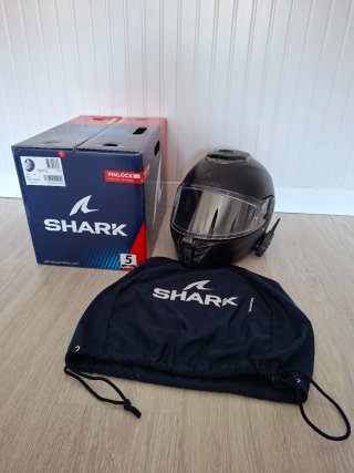 Casco Shark Spartan RS con Intercomunicador