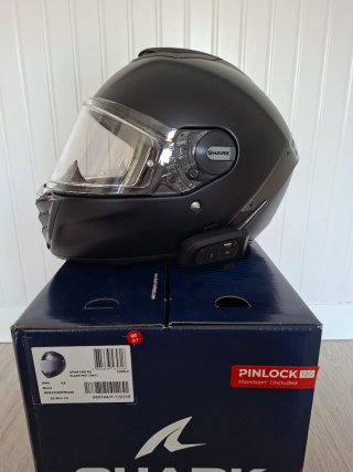 Casco Shark Spartan RS con Intercomunicador