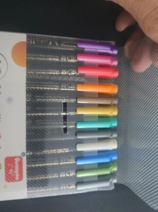 12 Rotuladores Metálicos Color Pen