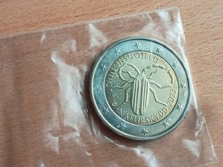 Moneda 2 Euros Conmemorativa SC Latvia 2020