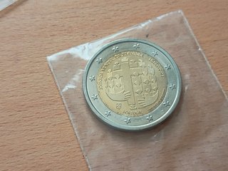 Moneda 2 Euros Conmemorativa SC Latvia 2020