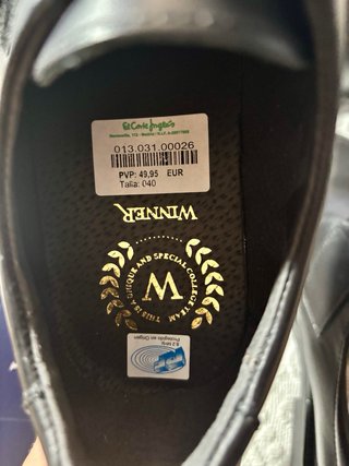 Zapatos de vestir negros para hombre