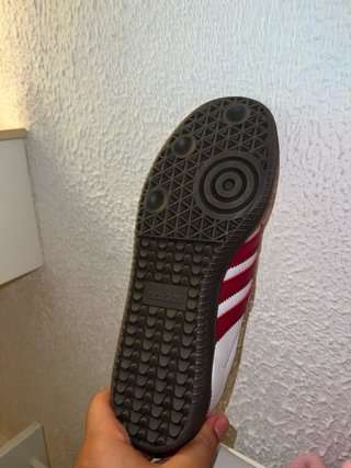 Adidas Samba Corazón Rojo Blanco