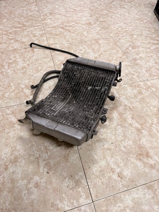 Radiador y ventilador Kawasaki ZX6R 04/05