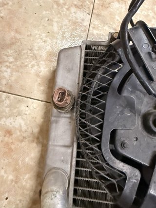 Radiador y ventilador Kawasaki ZX6R 04/05