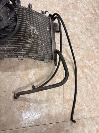 Radiador y ventilador Kawasaki ZX6R 04/05