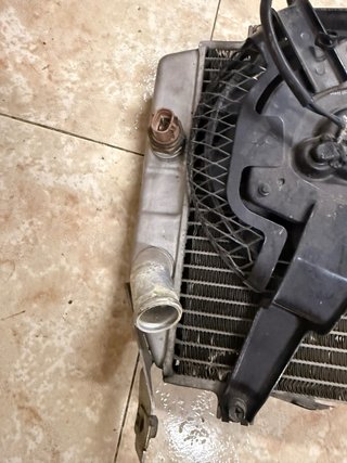 Radiador y ventilador Kawasaki ZX6R 04/05