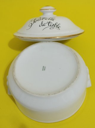 Cuenco Limoges Poubelle de table