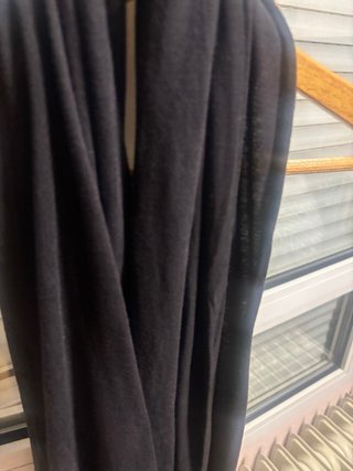 2 Pañuelos Pashmina Negros (1 Mango)