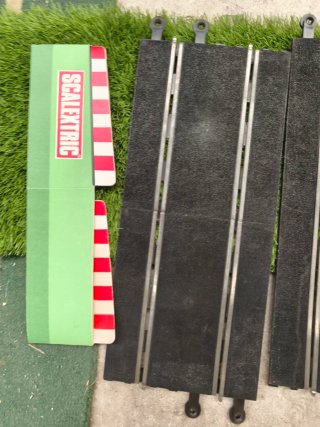 Lote Pistas y Caja Puente Scalextric SRS