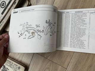 DERBI SPORT R CATALOGO RECAMBIOS 49CC VARIANT