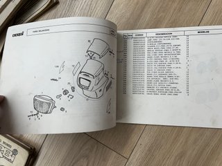 DERBI SPORT R CATALOGO RECAMBIOS 49CC VARIANT