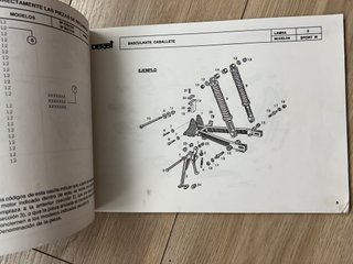 DERBI SPORT R CATALOGO RECAMBIOS 49CC VARIANT