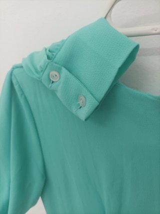 Vestido fiesta mujer talla M verde
