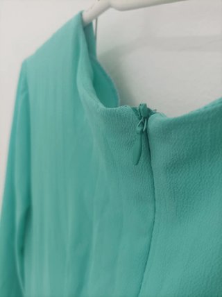 Vestido fiesta mujer talla M verde