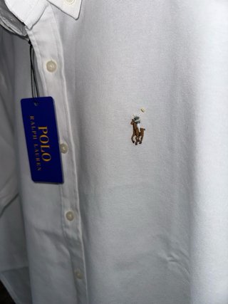 Camisa Polo Ralph Lauren Blanca nueva