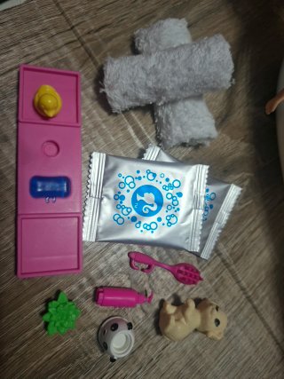 Barbie Set Baño Burbujas con muñeca y accesorios