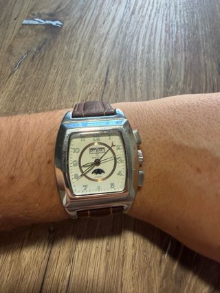 René Barton Reloj Automático Correa Marrón