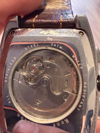 René Barton Reloj Automático Correa Marrón