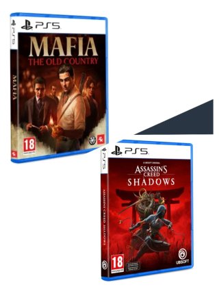 Lote 2 Juegos PS5: Mafia & Assassin's Creed
