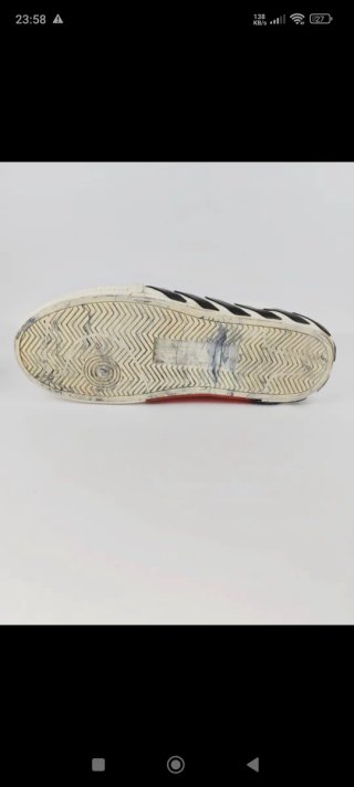 Zapatillas Off-White Vulcanizado Talla 45