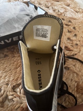 Converse Chuck Taylor Plataforma Negras