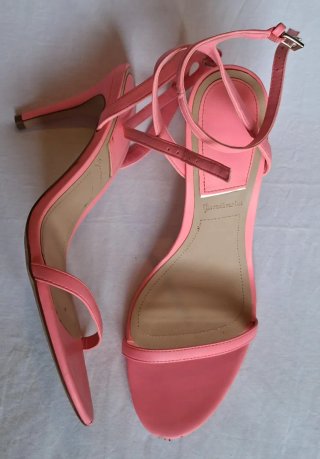 Sandalias Stradivarius Rosa Talla 41