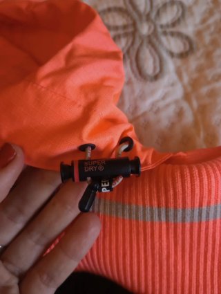 Cortavientos Superdry Naranja Nuevo