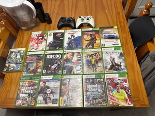 Pack 2 Mandos Xbox 360 + 16 Juegos