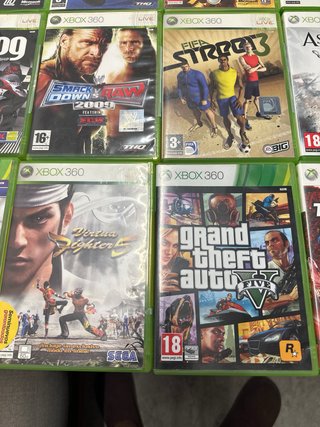 Pack 2 Mandos Xbox 360 + 16 Juegos