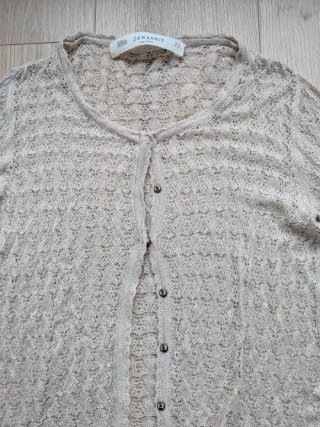 Chaqueta de punto ligero, de Zara, talla M