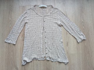 Chaqueta de punto ligero, de Zara, talla M