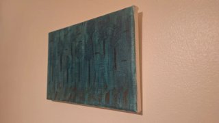 Pintura a óleo em tela