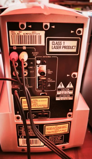 Stereo Pioneer casse radio CD