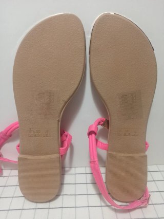 Sandalias Fucsia Neón Atmosphere Talla 39
