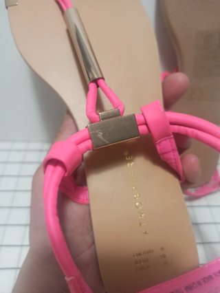 Sandalias Fucsia Neón Atmosphere Talla 39