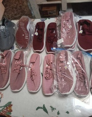 Lote 10 pares zapatillas mujer Fashion