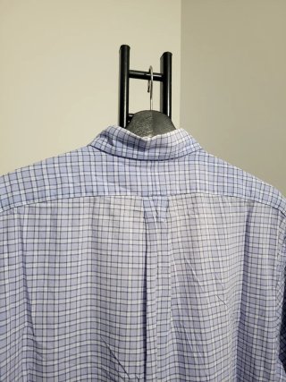 Camisa Polo Ralph Lauren cuadros azul Talla L